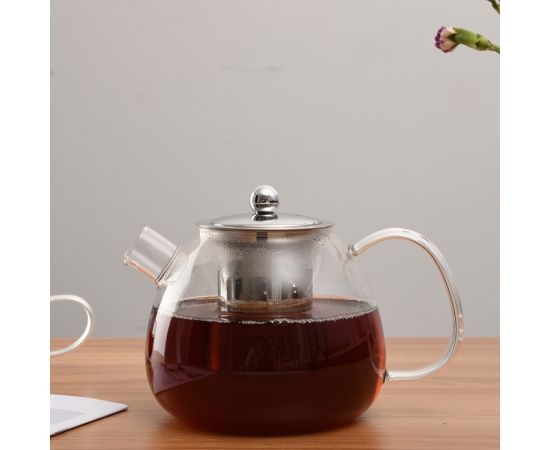 Teapot glass Ronig 1000 ml