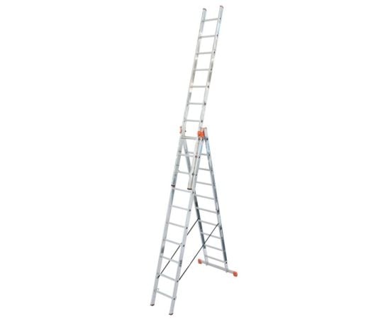 Aluminum ladder Krause Tribilo 129680 665 cm