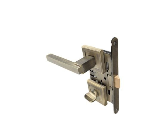 Set handle and lock BT Group ATLAS bronze