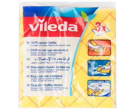 Napkin universal Vileda 109185 3 pc