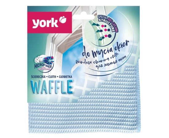 Microfiber cloth for cleaning glass and mirror York 4771