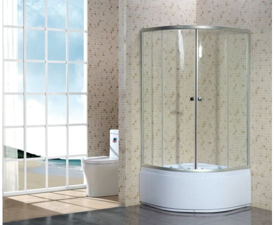 Shower cabin WAY 820S-90X90X195cm (4mm)