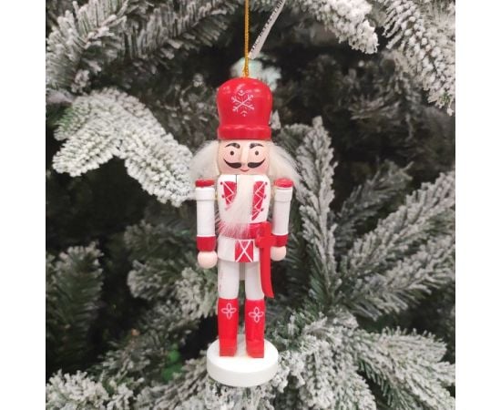 Decoration for the new Christmas tree Nutcracker 12.5cm SH-9396-1