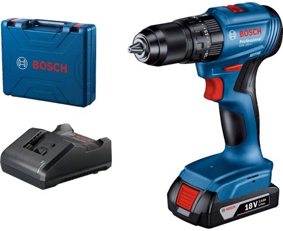 Cordless impact drill-screwdriver Bosch GSB 185-LI 18V