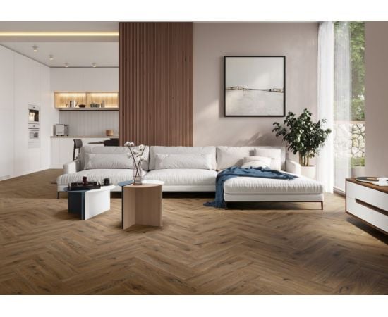 Porcelain tile Cerrad GRES LIMEWOOD BROWN 600x175x8