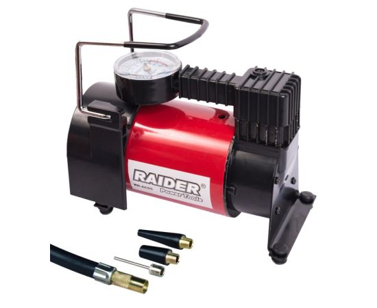 Air compressor with accessories Raider RD-AC05 12V