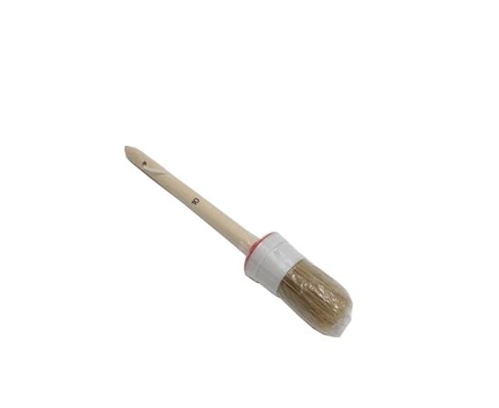 Round paint brush with a wooden handle KANA 83201010 No.10 40 mm