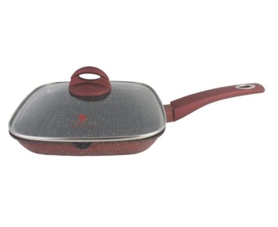 Frying grill-pan BERLLONG Lava Stone RGF-24G 24 cm