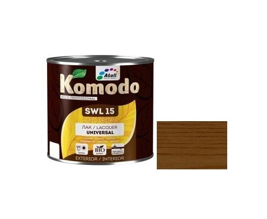 Varnish Komodo Universal SWL-15 2 l teak