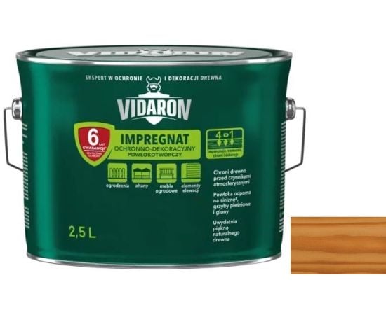 Wood impregnation Vidaron Impregnat 2.5 l V05 natural teak