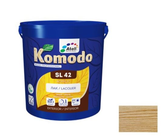 ლაქი Komodo SL-42 Acrylic ფიჭვი 0,7 ლ