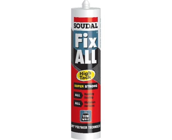 Акриловый герметик Soudal Fix All Hight Tack 280 мл белый