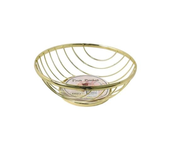 Fruit Basket DongFang metal gold YM4207G 21749