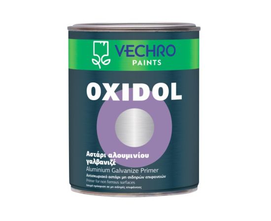 გრუნტი ანტიკოროზიული Vechro Oxidol Galvanized Aluminium Primer 2.5 ლ