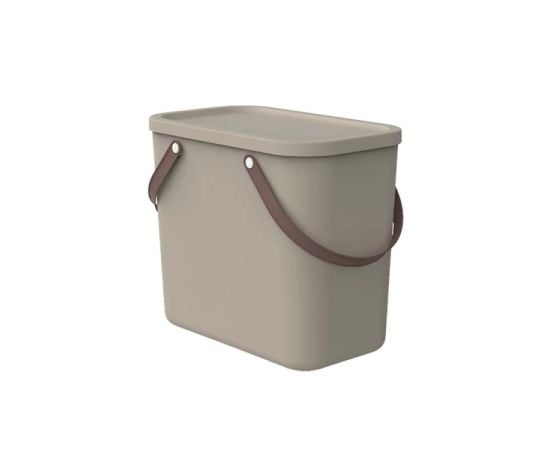 Storage box Rotho 25L ALBULA cappuccino