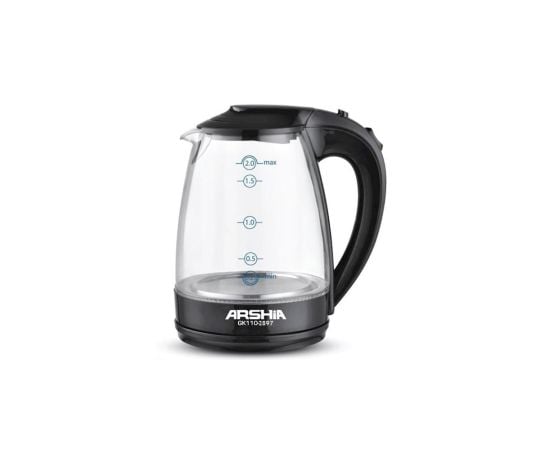 Electric kettle ARSHIA 2000W 2000ml black GK110-2897 26393