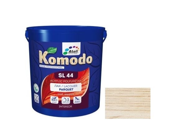 Лак Komodo Parquet SL-44 0.7 кг полуматовый