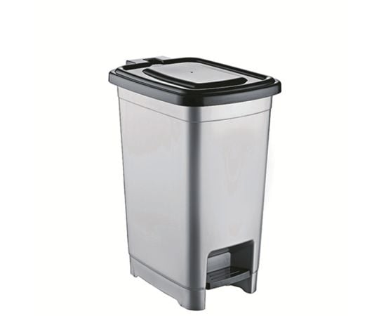 Plastic bin with pedal Hobby Life 18938 25l