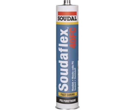 Glue-sealant polyurethane Soudal Soudaflex 40 FC 290 ml black