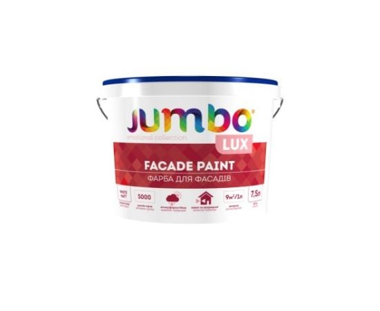 Exterior paint Jumbo Lux white 15 l