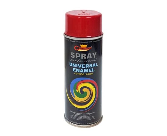 Универсальный спрей краска Champion Universal Enamel RAL 3003 400 мл рубиновый