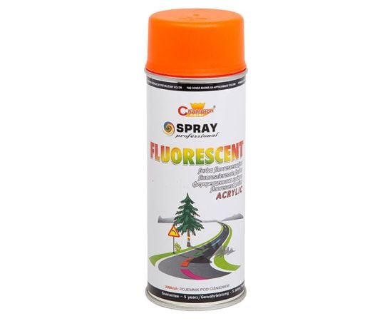 Fluorescent spray paint Champion fluorescent CH 0003 400 ml orange