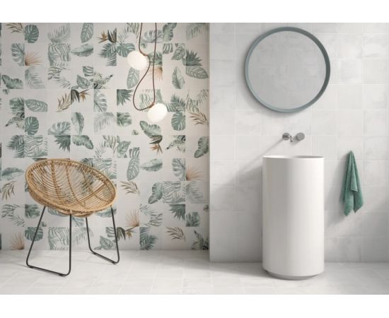 Керамогранит Geotiles Arnia Leaf Blanco 204x204 мм