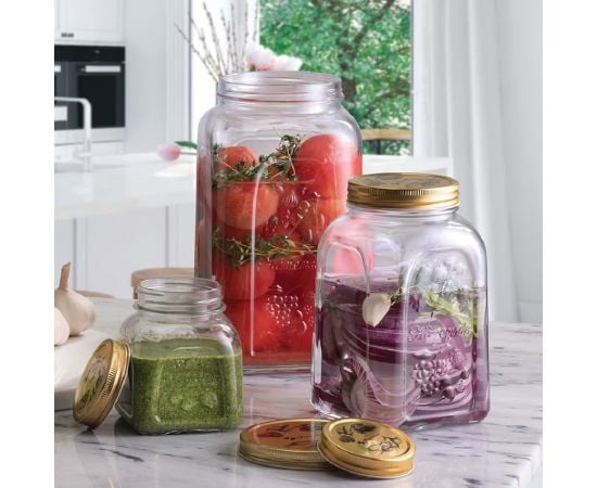 Jar with lid Pasabahce Homemade 980390 1500ml