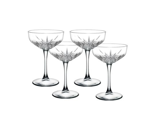 Set of champagne glasses Pasabahce TIMELESS 9440236 4pcs 255ml