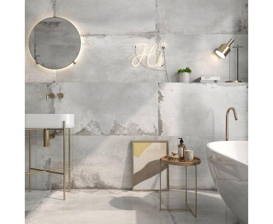 Porcelain tile Geotiles Galio Blanco 600x1200 mm