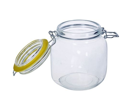 Glass jar with lid Koopman CD1001950 1000ml