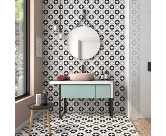 Керамогранит Geotiles Bora Black 223x223 мм