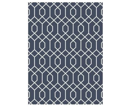 Carpet DCcarpets Ambiance 81203 Navy/White 120x170 cm