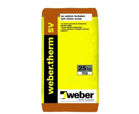 Plaster for thermal insulation Weber.therm SV 25 kg