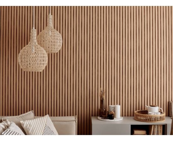 Lamella panel VOX Profile Linerio M-Line Natural 2650x122x12 mm