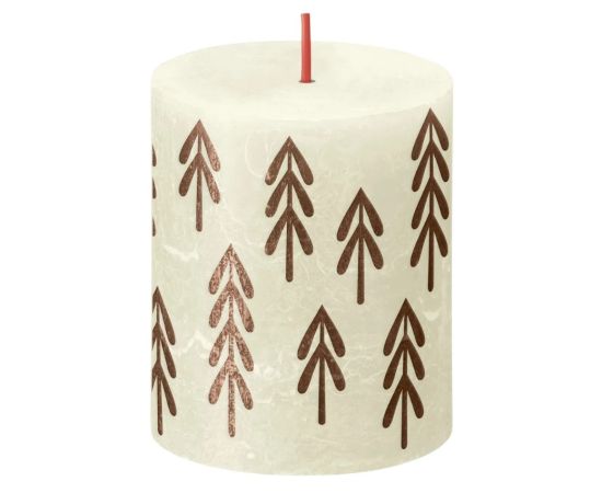 Pillar candle Bolsius  Rust Soft pearl 80/68 mm