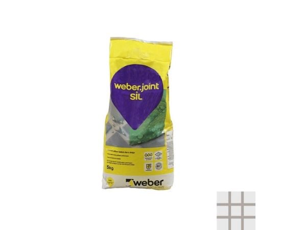 Grout for seams Weber.joint SIL 5 kg 434 dark grey