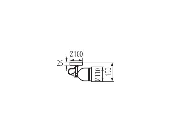 Spot Kanlux 35641 EL-1O W-SR DERATO 1 E14