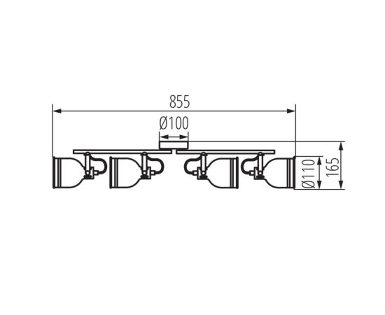 Spot Kanlux 35646 EL-4I B-SR DERATO 4 E14