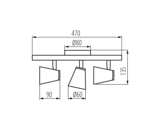 Spot Kanlux 28767 EL-3I B ENALI 3 GU10