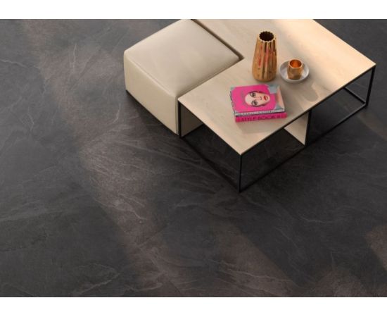 Porcelain tile Emotion Ceramics Aura Antracita 605x605 mm