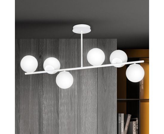 Chandelier  EMIBIG BIOR 6 E14 6x MAX 40W white