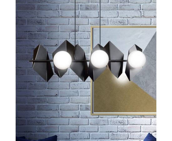 Chandelier EMIBIG DRIFTON 6 E14 6x MAX 40W black