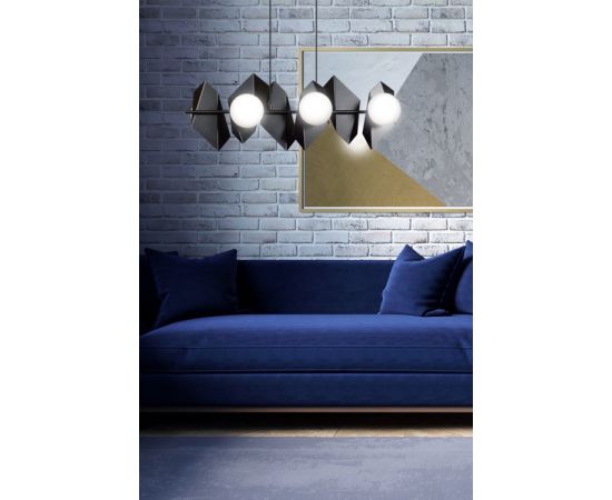 Chandelier EMIBIG DRIFTON 6 E14 6x MAX 40W black