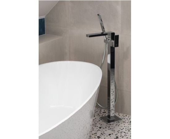 Bathroom floor faucet KFA Logon chrome