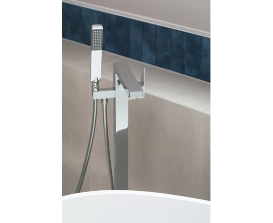 Bathroom floor faucet KFA Logon chrome