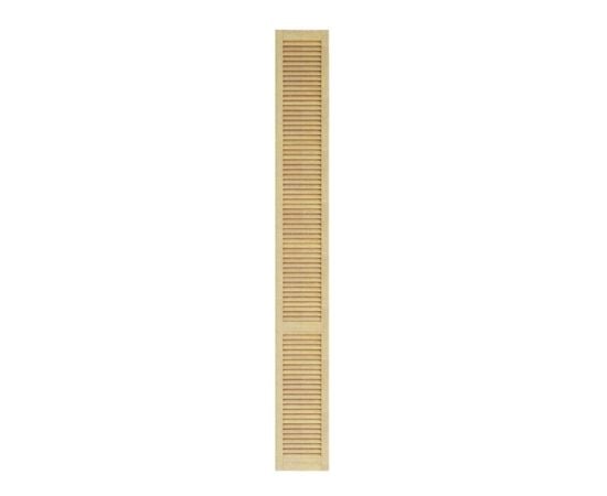 Doors wooden panel jalousie Woodtechnic pine 2422х394