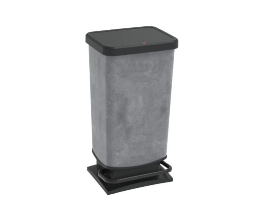 Trash can with pedal Rotho PASO 40l