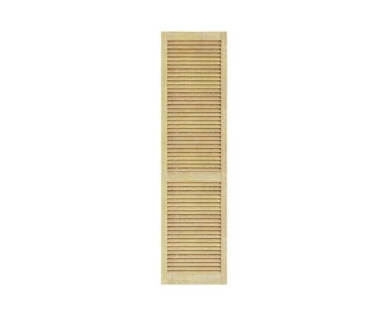 Doors louvered wooden Pine Woodtechnic 2422х494 mm