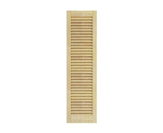 Doors louvered wooden Pine Woodtechnic 1400х394 mm